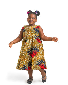 DARO AFRICAN PRINT DRESS
