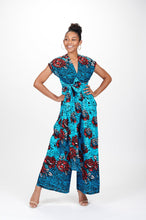 Load image into Gallery viewer, MANDLA AFRICAN PRINT INFINITY STYLE PALAZZO JUMPSUIT