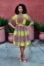 Load image into Gallery viewer, DARO AFRICAN PRINT DRESS